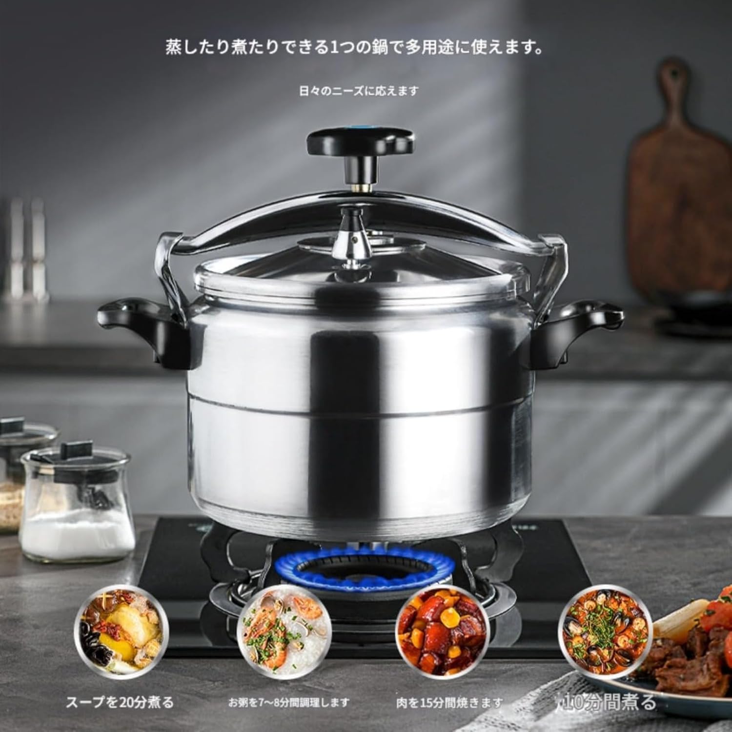 ピコ ココット ラウンド チェリー 20cm 両手 鋳物 ホーロー 鍋 IH対応